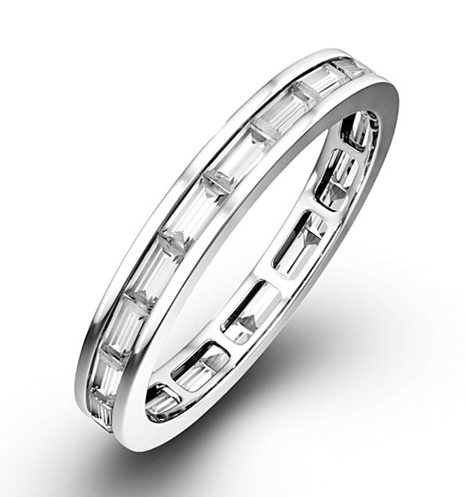 Eternity Ring Lily Platinum Diamond 1.00ct H/Si